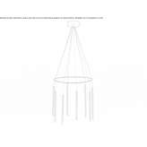 Żyrandol metalowy LED Tomilino