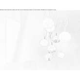 Glass pendant lamp Yanque