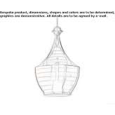 Ceramic hanging lamp Hadres