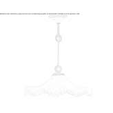 Porcelanowa lampa wisząca Tsenovo