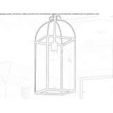 Brass pendant lamp Tartagal