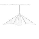 Brass pendant lamp Uhland