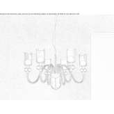 Blown glass chandelier Crnomelj