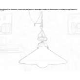 Glass pendant lamp Igarassu