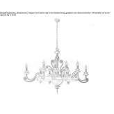Żyrandol z kryształami Swarovski® Chiriqui