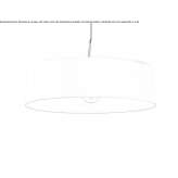 Aluminiowa lampa wisząca Moraro