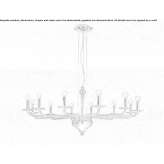 Glass chandelier Havelock