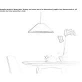 Metalowa lampa wisząca Arcanum