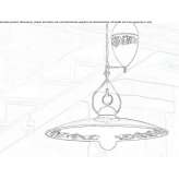 Ceramic hanging lamp Enmore