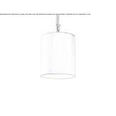 Aluminiowa lampa wisząca Moraro
