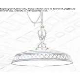 Ceramic hanging lamp Parole