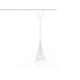 Metal hanging lamp Entrimo