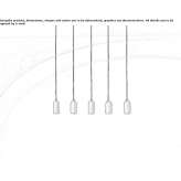Brass pendant lamp Plouisy