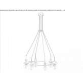 Metal chandelier Falan