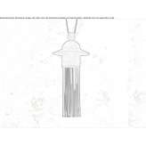 Lampa wisząca z metalu, malowana diodami LED Cosio