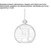 Ceramiczna lampa wisząca Hadres