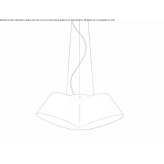 Metal LED hanging lamp Bakovci