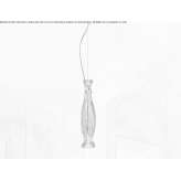 Glass pendant lamp Strass