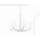 Glass chandelier Estombar