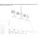 Szklana lampa wisząca Tollegno