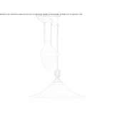 Porcelanowa lampa wisząca Tsenovo