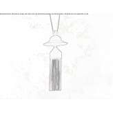 Lampa wisząca z metalu, malowana diodami LED Cosio