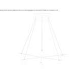 Metal LED hanging lamp Dorumali