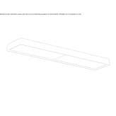 Wall lamp/ceiling lamp in die-cast aluminum Laverne