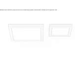 Outdoor LED ceiling light in die-cast aluminum Alcantud