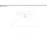 Ceiling lamp Bultei