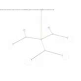 Brass LED ceiling lamp Dabeiba