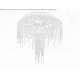 Crystal ceiling lamp Belvi