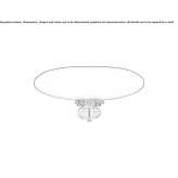 Venetian crystal ceiling lamp Aalden