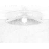Lampa sufitowa LED z linką Bezares