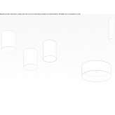 Aluminum LED ceiling lamp Tordomar