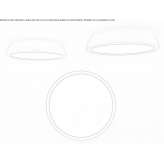 Metal wall lamp/ceiling lamp Mikulino