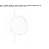 Wall lamp/ceiling lamp in blown glass Fernway