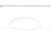 Wall lamp/ceiling lamp made of methacrylate Kresevo