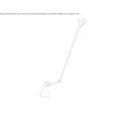Adjustable ceiling lamp with swing arm Capralba