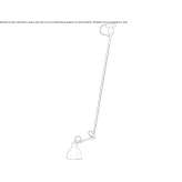 Adjustable steel ceiling lamp Capralba