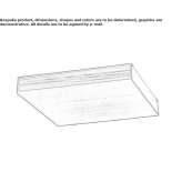 Silk ceiling lamp Mazy