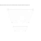 Lampa sufitowa z metakrylanu Rytwiany