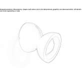 Aluminum wall lamp/ceiling lamp Radizel