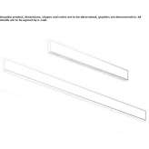 Aluminum wall lamp/ceiling lamp Sypniewo