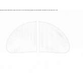 Kinkiet/lampa sufitowa z PMMA Pitres