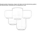 LED ceiling lamp with dimmable function Brezoi