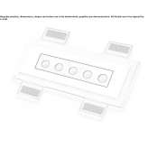 Cristaly® LED recessed ceiling light Hoefen