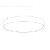 LED ceiling lamp Spianate