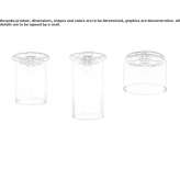 Halogen crystal ceiling lamp Gelles