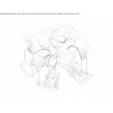 Regulowana metalowa lampa sufitowa LED Kaarina